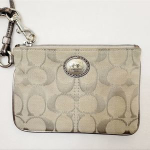 Coach Small Signature Wristlet